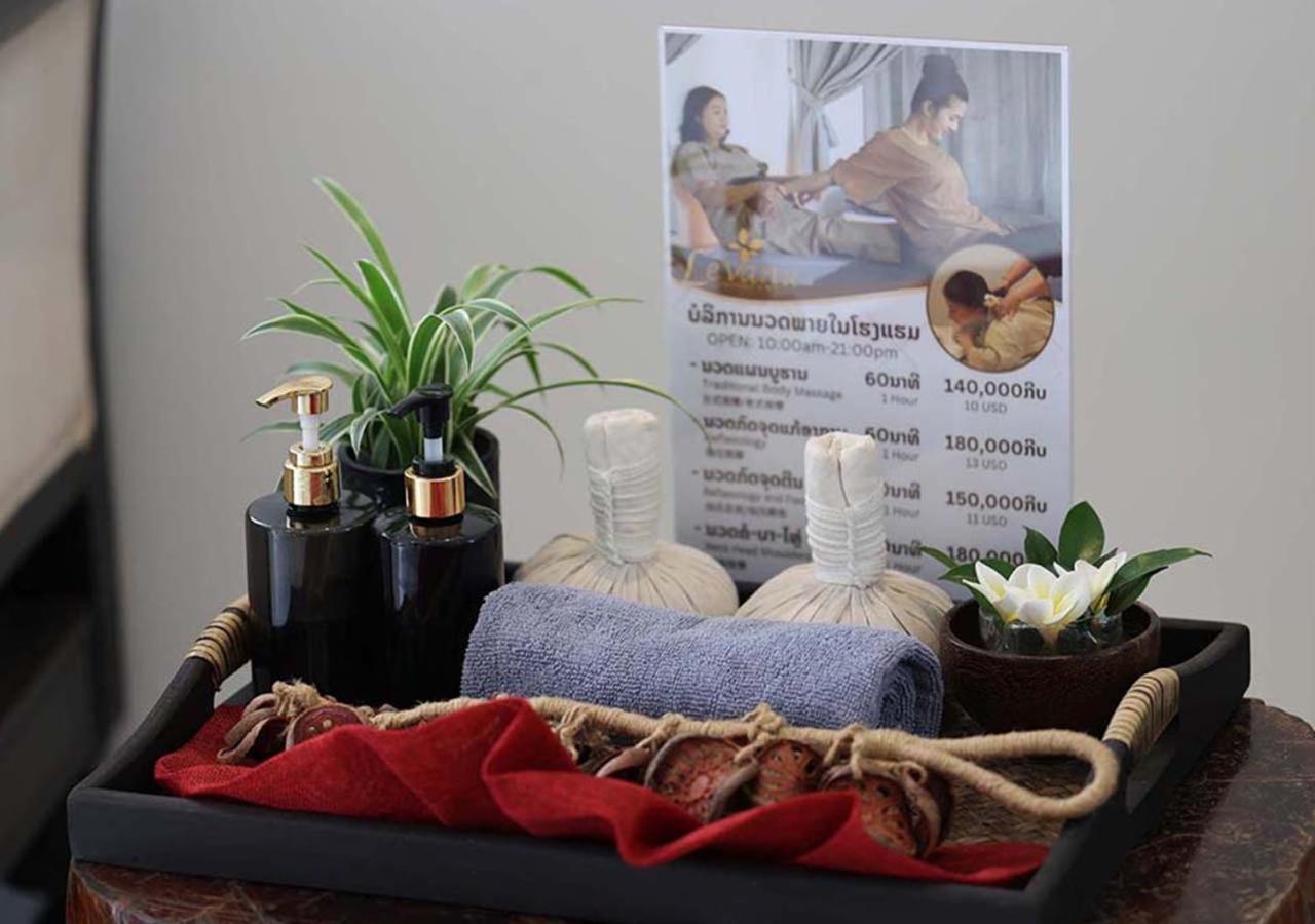 Le Thatluang D'Or Boutique Hotel Vientiane Luaran gambar
