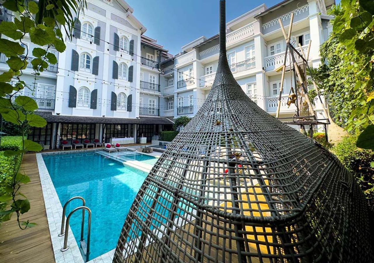 Le Thatluang D'Or Boutique Hotel Vientiane Luaran gambar